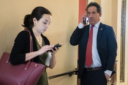 Representative Jamie Raskin Dmd Receives Call Editorial Stock Photo ...