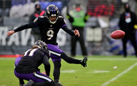 Baltimore ravens kicker justin tucker hi-res stock photography and images -  Alamy