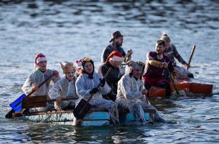 Teams Compete Annual Boxing Day Raft Editorial Stock Photo - Stock ...