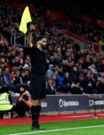 Assistant Referee Bhupinder Singh Gill First Redaktionelles Stockfoto