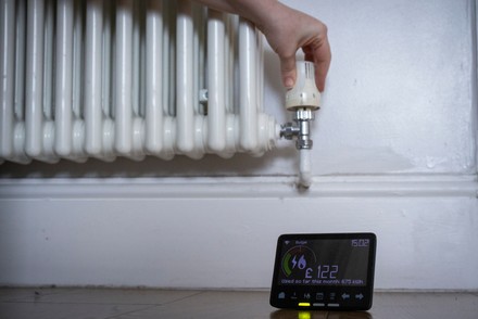 Smart Energy Meter Used Monitor Gas Editorial Stock Photo - Stock Image ...