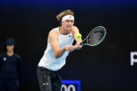 Alexander Zverev Germany Action Against Jiri Editorial Stock Photo ...