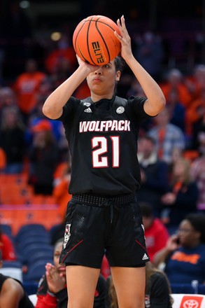 Nc State Wolfpack Guard Madison Hayes Editorial Stock Photo - Stock