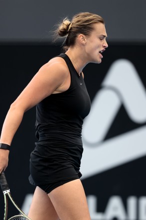 Aryna Sabalenka Belarus Reacts On Point Editorial Stock Photo - Stock