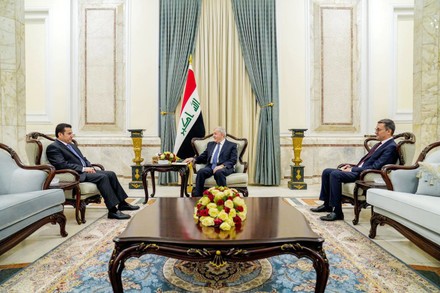 Iraqi President Abd Allatif Rashid Meets Editorial Stock Photo - Stock ...