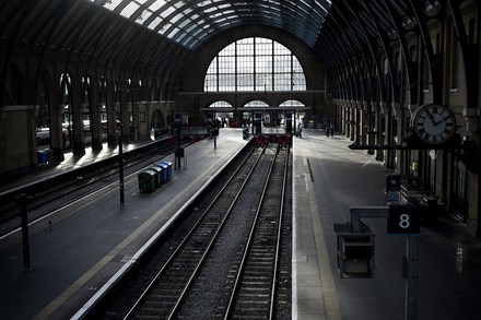 Quiet Kings Cross Station During Further Editorial Stock Photo - Stock ...