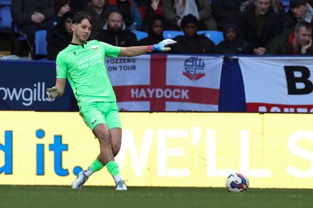 Bolton Wanderers Goalkeeper James Trafford Editorial Stock Photo