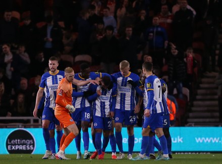 Brighton Players Celebrate Brighton Hove Albions Editorial Stock Photo ...