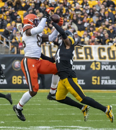 Steelers 34 Terrell Edmunds During Pittsburgh Editorial Stock