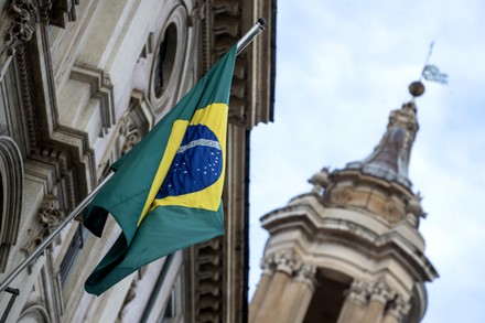 External View Brazilian Embassy Piazza Navona Editorial Stock Photo ...