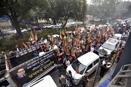 __COUNT__ Delhi BJP Protest Against AAP Over Assault On Women BJP ...