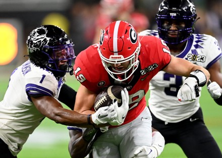 Georgia Bulldogs Tight End Brock Bowers Editorial Stock Photo - Stock ...