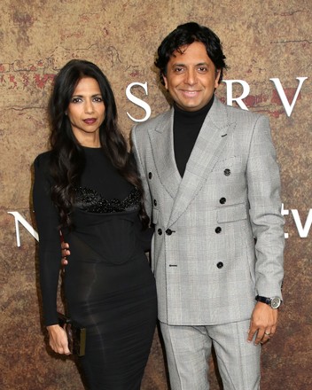 Bhavna Vaswani M Night Shyamalan Editorial Stock Photo - Stock Image