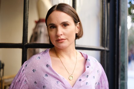 Actress Veronica Echegui Poses During Portrait Editorial Stock Photo