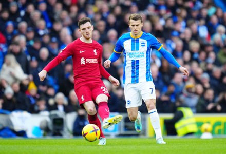 Andrew Robertson Liverpool Solly March Brighton Editorial Stock Photo -  Stock Image | Shutterstock