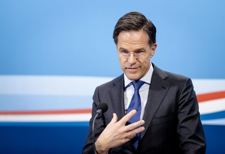 Hague Prime Minister Mark Rutte During Editorial Stock Photo - Stock ...