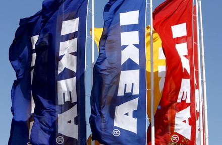 Ikea Flags Editorial Stock Photo - Stock Image | Shutterstock