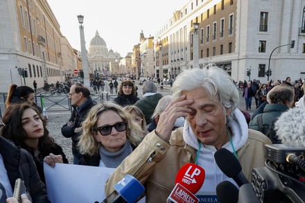 Pietro Orlandi Brother Emanuela Orlandi Vatican Editorial Stock Photo ...