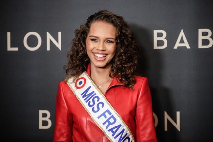 Miss France 2023 Indira Ampiot Attends Editorial Stock Photo - Stock