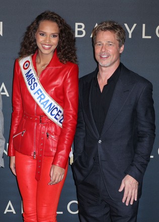 Damien Chazelle Indira Ampiot Miss France Editorial Stock Photo - Stock