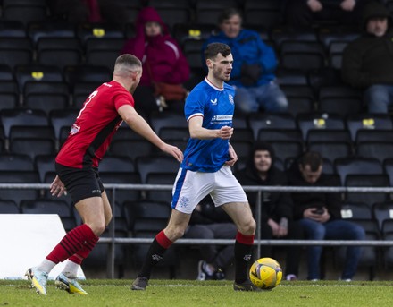 Rangers B Team Midfielder Mackenzie Strachan Editorial Stock Photo ...