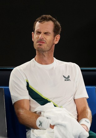 Andy Murray Gbr Celebrates Becoming Emotional Editorial Stock Photo