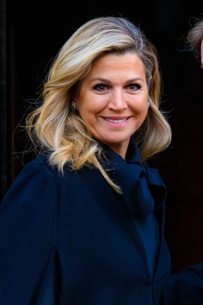 Queen Maxima Traditional New Year Reception Editorial Stock Photo