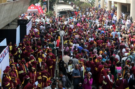 53rd Graduation Rites Graduating Students Crowd Venue 53rd Convocation Editorial Stock Photo ...
