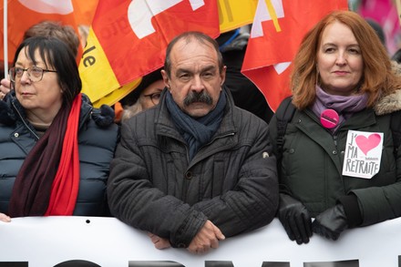 French Cgt Trade Union General Secretary Editorial Stock Photo - Stock ...