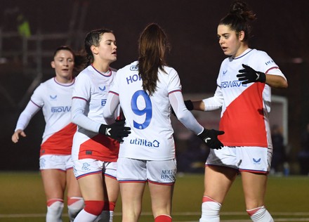Kirsty Howat Rangers Women Congratulated After Editorial Stock Photo ...