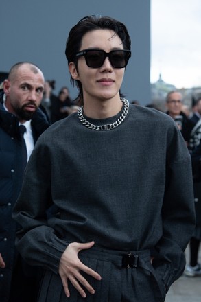 J-Hope at the Dior Homme Menswear Fall 2023 Show