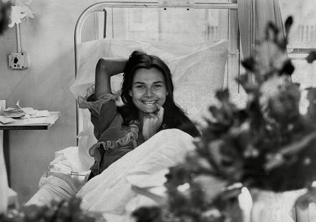 Actress Imogen Hassall In St Stephen's Hospital Fulham 1970.