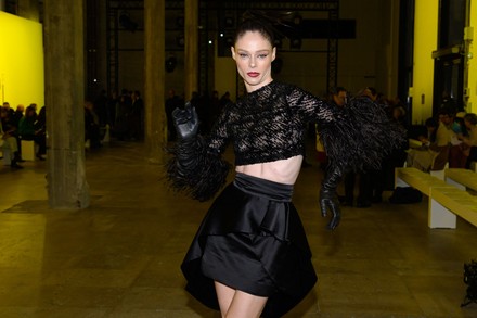 Coco Rocha Attends Georges Chakra 20232024 Editorial Stock Photo