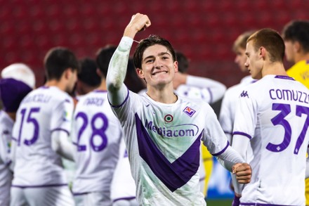 Niccolo Falconi of ACF Fiorentina U19 in action during the Supercoppa  News Photo - Getty Images