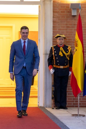 Spains Prime Minister Pedro Receives President Editorial Stock Photo ...