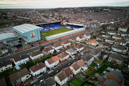 Aerial View Prenton Park Home Tranmere Editorial Stock Photo - Stock ...