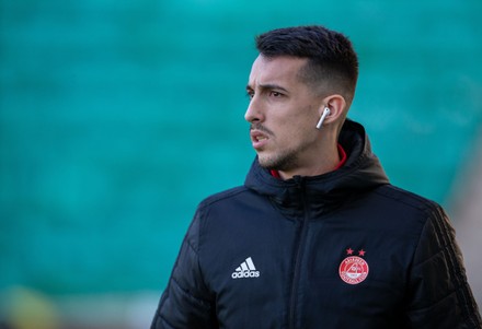 Bojan Miovski Aberdeen Arrives Stadium Easter Editorial Stock Photo