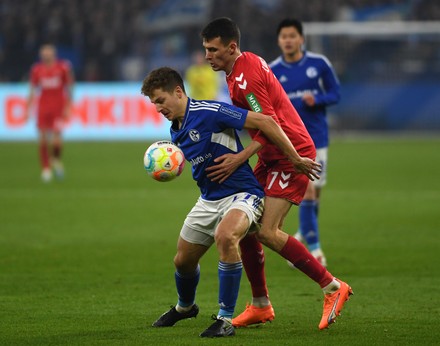 Gelsenkirchen Germany 290123 Cedric Brunner Fc Editorial Stock Photo ...