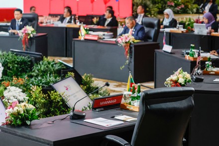 Seat Myanmars Delegate Left Empty During Editorial Stock Photo - Stock ...