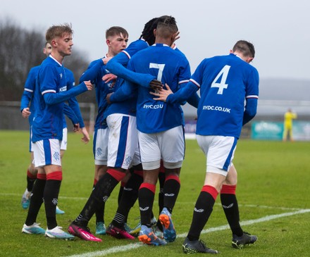 Rangers B Team Forward Zak Lovelace Editorial Stock Photo - Stock Image ...