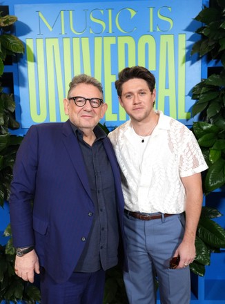 Sir Lucian Grainge Sabrina Carpenter Attend Editorial Stock Photo