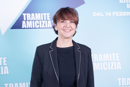 Italian Actress Debora Villa Attends Photocall Editorial Stock Photo