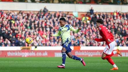 Early Chance Leeds United Midfielder Luis Editorial Stock Photo - Stock ...