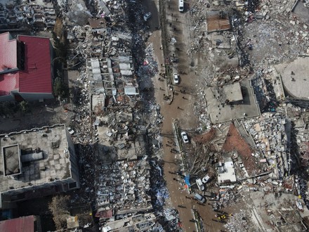 __COUNT__ Aerial Views From The Destruction In Turkey Following ...