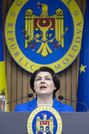 Prime Minister Moldova Natalia Gavrilita Attends Editorial Stock Photo ...