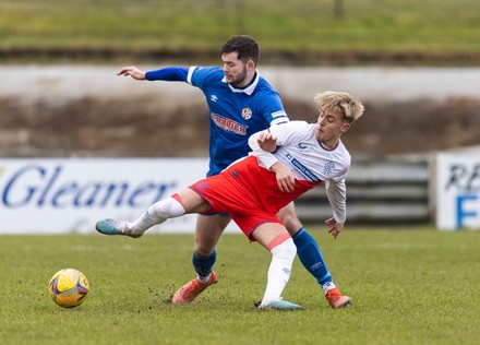 Rangers B Team Forward Ross Mccausland Editorial Stock Photo - Stock ...