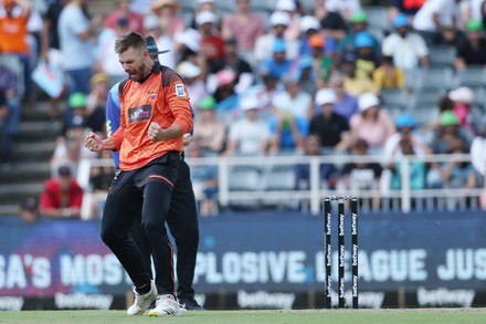 Aiden Markram Sunrisers Eastern Cape Celebrates Editorial Stock Photo ...