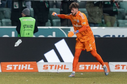 Kacper Tobiasz Legia During Legia Warsaw Editorial Stock Photo - Stock ...