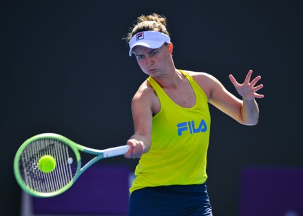 Barbora Krejcikova Czech Republic During Practice Editorial Stock Photo ...