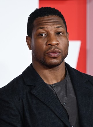 Jonathan Majors Creed Iii European Premiere Editorial Stock Photo ...